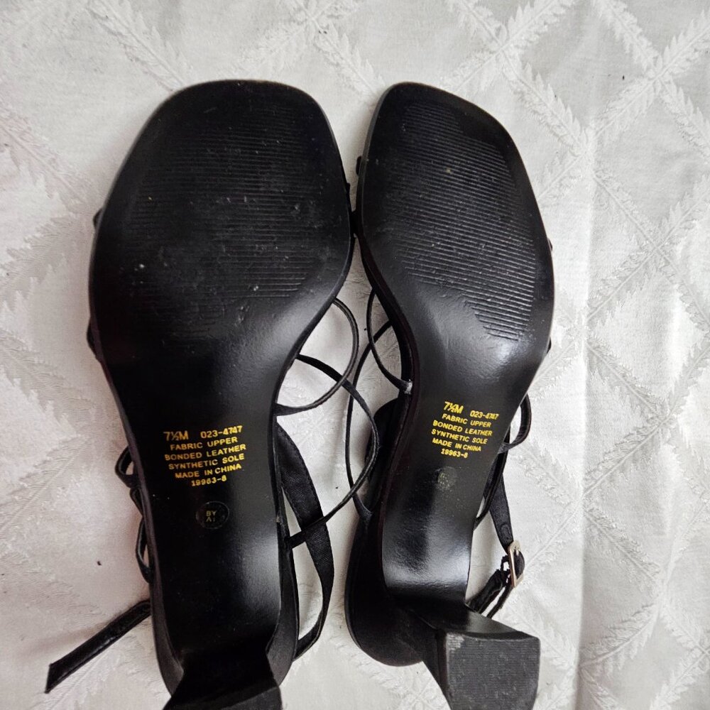 Jacqueline Ferrar Strappy Slingback Heels!  EUC! - Picture 6 of 6
